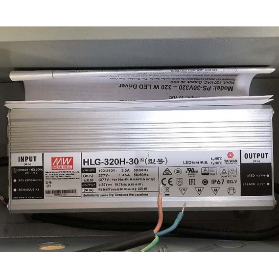 Swimming Pool Certified 30VDC 185 Watt Power Supply