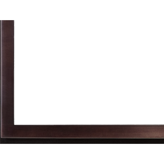 Slim Moderne Masonry Fireplace Door Bottom Left Corner Detail
