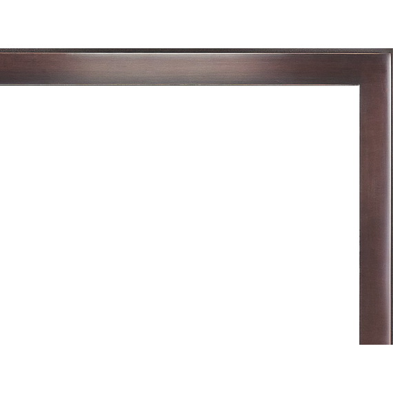 Slim Moderne Masonry Fireplace Door Top Right Corner Detail
