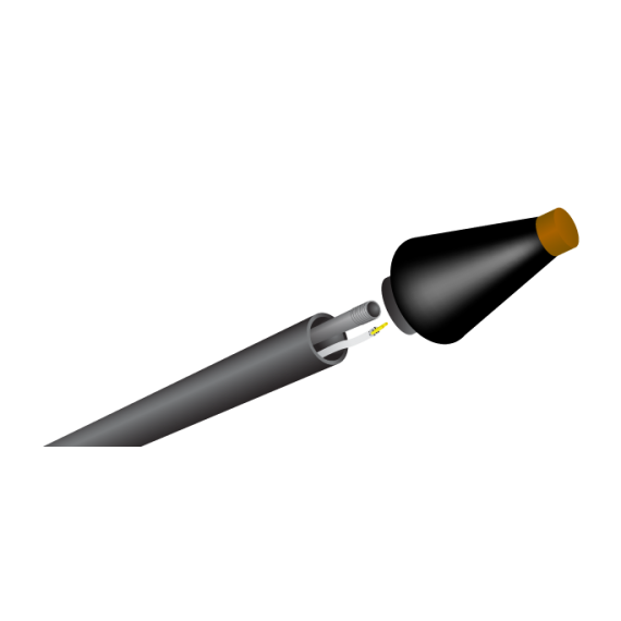 atuomated ignition copper cone tiki torch kit