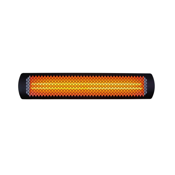 Bromic 4000W Tungsten Electric Heater | 208V Two Elements Black