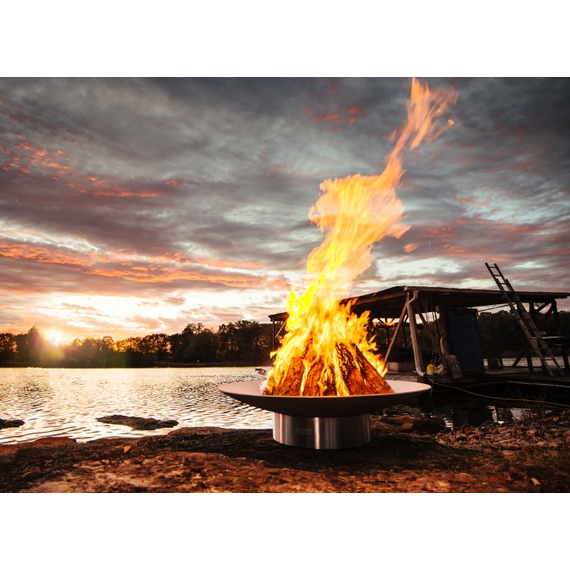 Stainless Steel Bella Vita Fire Pit