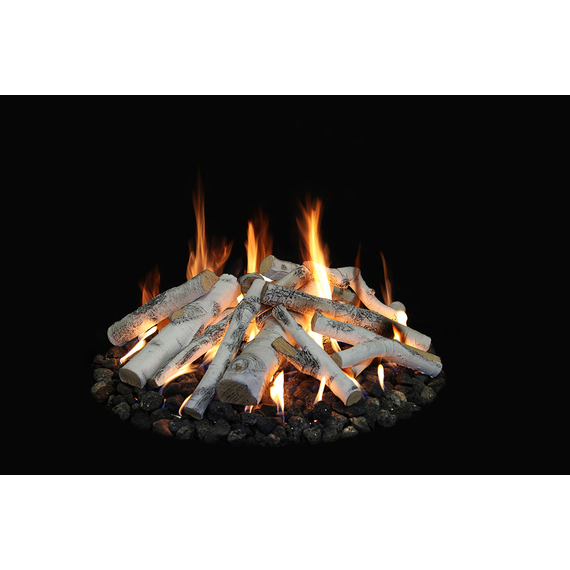 Aspen Birch - 9 Piece Log Set