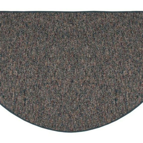 Goods of the Woods 48” x 27” Homefire Spruce Half-Round Hearth Rug