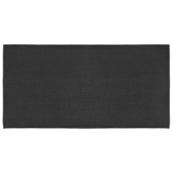 Goods of the Woods 48”x 24” Guardian Black Rectangular Hearth Rug