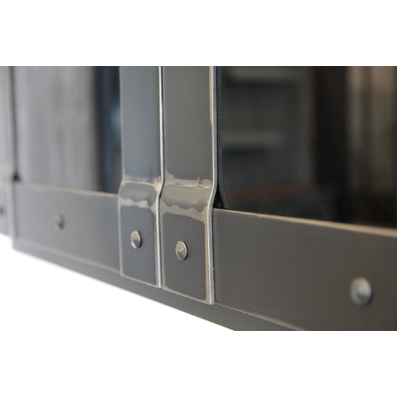 Artisian Fireplace Door Centerbar Bottom Detail