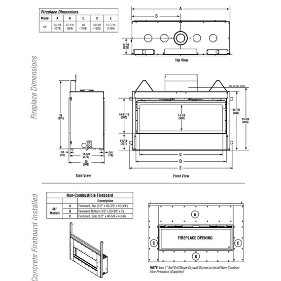 DRL4048 Dimensions
