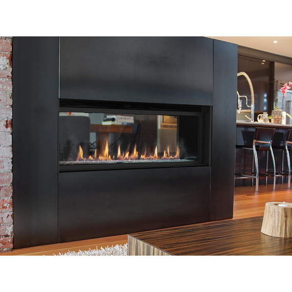 DRL6000 Series Gas Fireplace with Optional Log Set