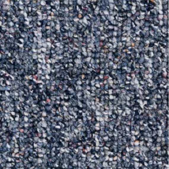 Goods of the Woods 48” x 27” Homefire Moonlight Half-Round Hearth Rug Color Swatch