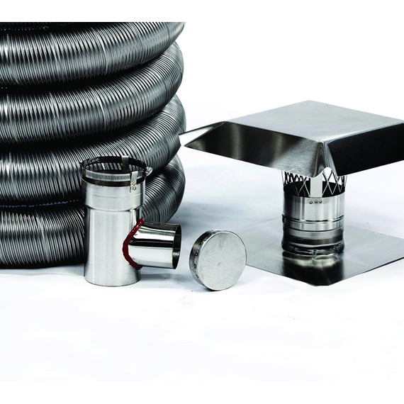 M-Flex 3 inch Diameter Chimney Liner Basic Kit