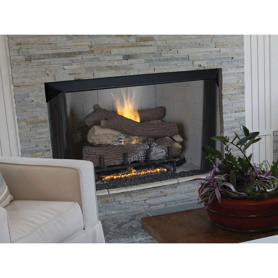 VRT4550 Vent Free Gas Firebox with Gas Log Set Installed