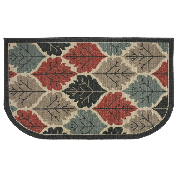 Pilgrim 28” x 46” Shenandoah Natural Non-Slip Back Rectangular Hearth Rug | PG-19650