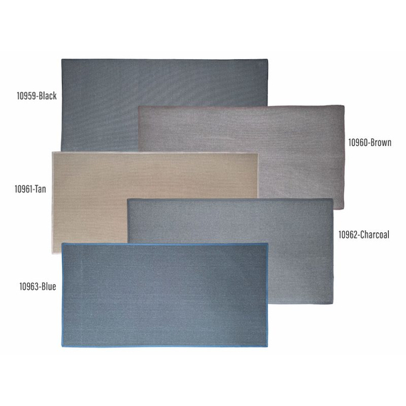 Goods of the Woods 48”x 24” Guardian Pack of 6 Rectangular Hearth Rug Colors and Codes