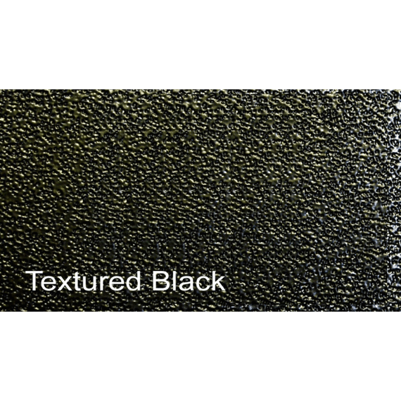 Textured Black Powder Coat Finish FMI Fireplace Glass Door | Textured Black Finish