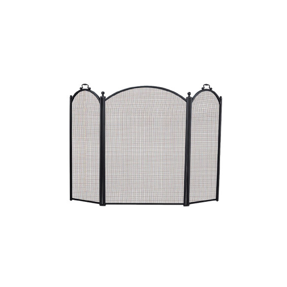 Panel screen, 3 layers, black frame, 40" high and 52" wide