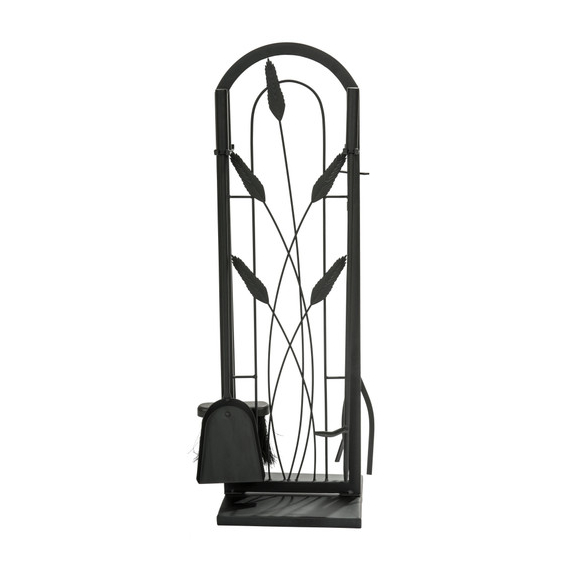Black Iron Tool Set with Cotton design includes 5 pieces, 30" high