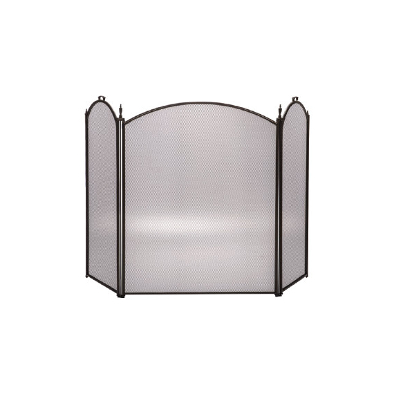 Bronze Iron Screen with size 52"W x 32"H, 3 layers