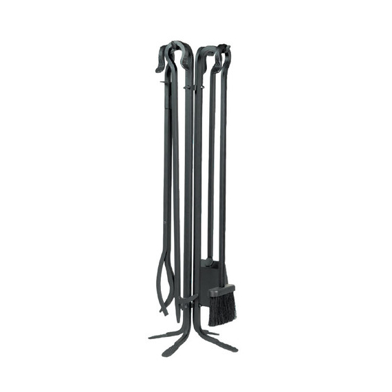 Tool Set is made of Black Wrought Iron, 36" high, 3/4" thickness