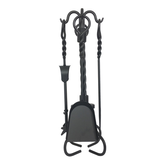Black Tool Set includes 5 pieces, 21" high