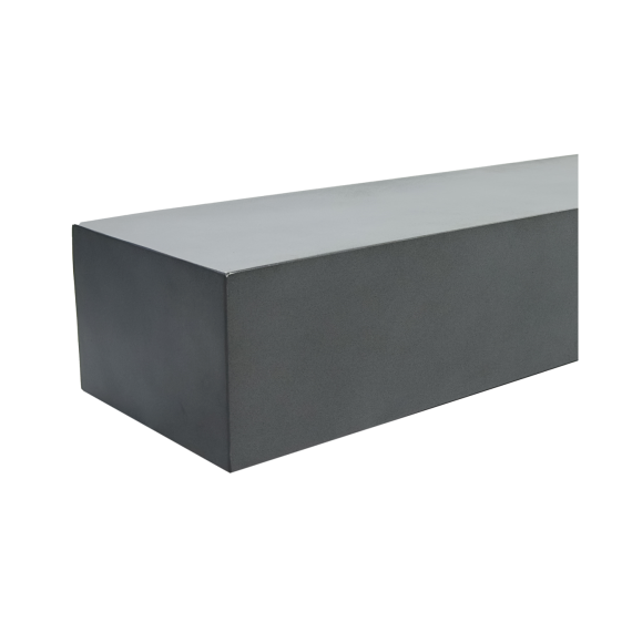 72" Modern Thermastone Beam Side View