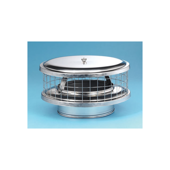 Weathershield Round Chimney Cap - 6"