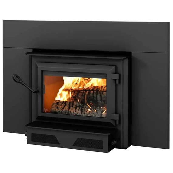 Ventis HEI240 Wood Fireplace Insert left view
