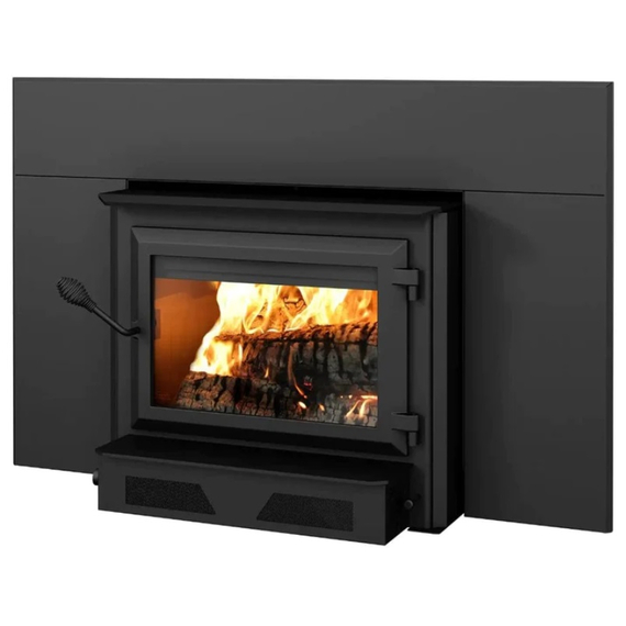 Ventis HEI350 Wood Fireplace Insert left view