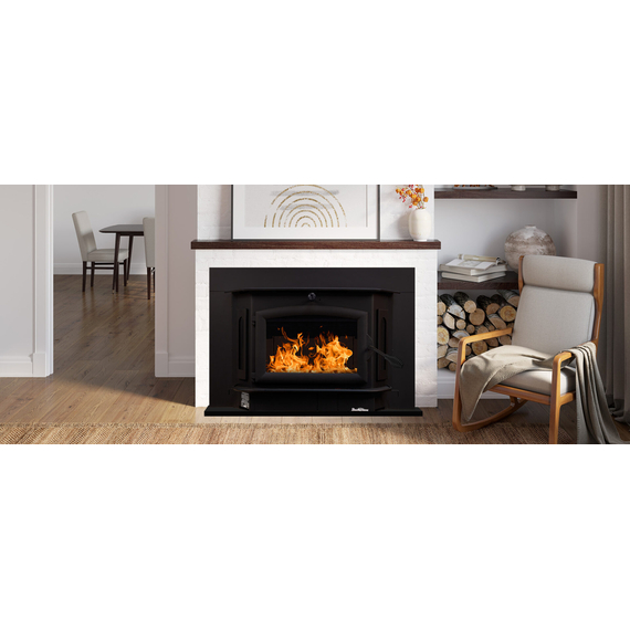 Buck Stove Model 91 Catalytic Wood Insert Installed
