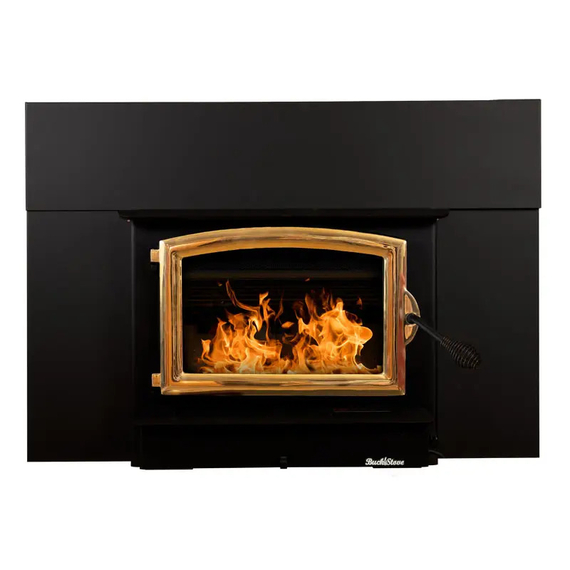 Buck Stove Model 74 Non-Catalytic Wood Insert Gold door