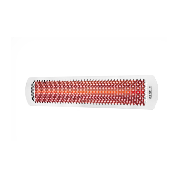 Bromic 4000W Tungsten Electric Heater | 277V Two Elements White