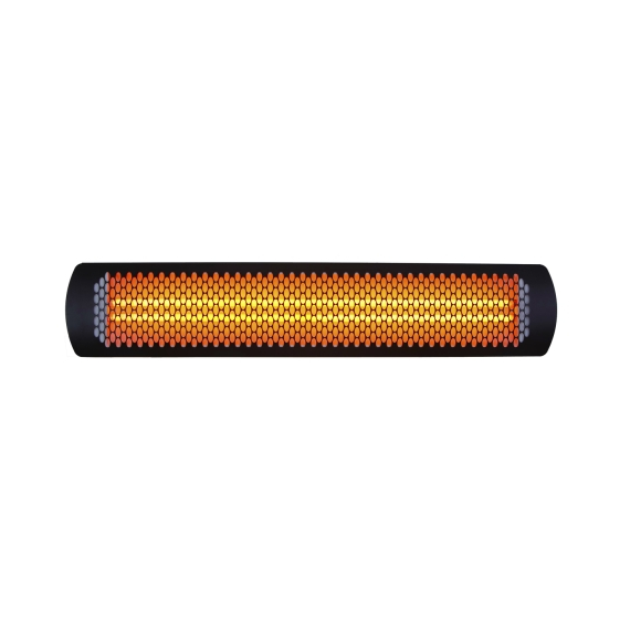 Bromic 6000W Tungsten Electric Heater | 277V Two Elements Black