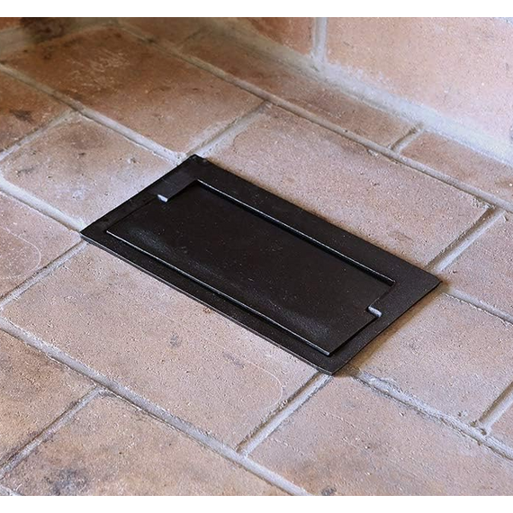 Minuteman Cast Iron Ash Dump MM AD-01 Installed
