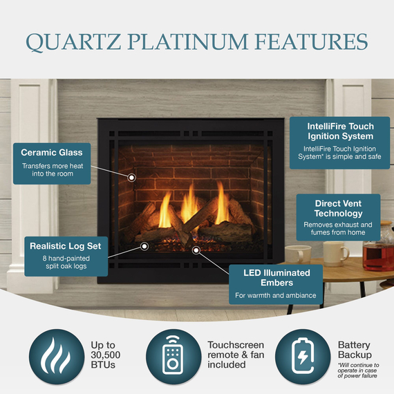 Majestic Quartz Platinum Features