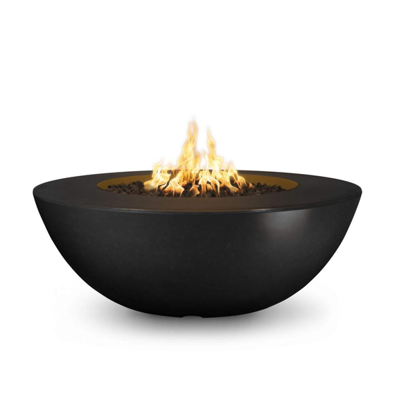The Outdoor Plus Sedona Wide Ledge Concrete Fire Bowl