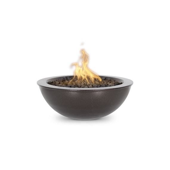 The Outdoor Plus Sedona Round Powder Coated Fire Bowl
