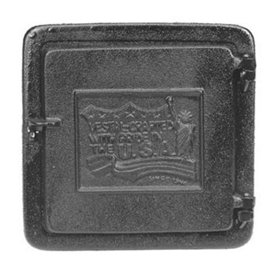 Vestal 8" x 8" Cast Iron Clean Out Door H-88