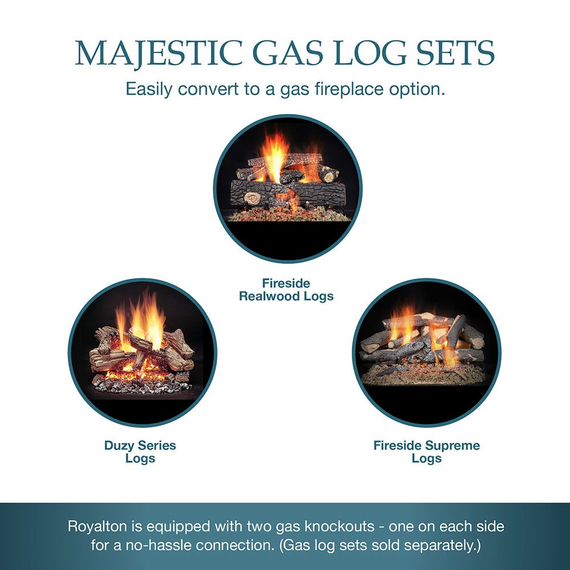 Majestic Gas Log Set