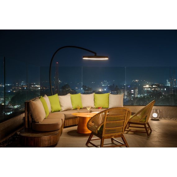 Bromic Eclipse Electric FreeStanding Heater | Dimmer Control 220V-240V Installed
