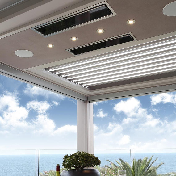 Bromic 4500W Platinum Electric Heater 316 Marine Grade | 220V-240V Black Installed
