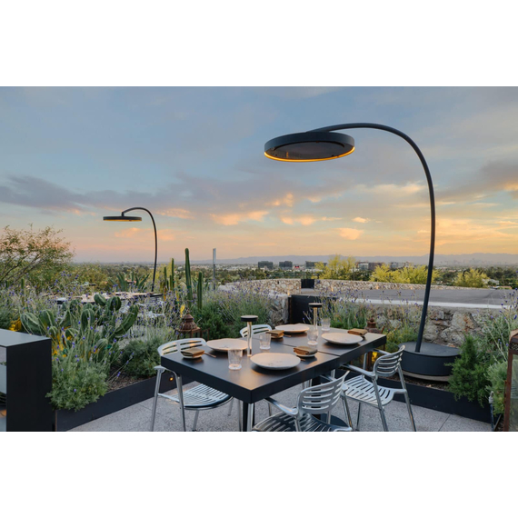 Bromic Eclipse Electric FreeStanding Heater | Dimmer Control 220V-240V Patio