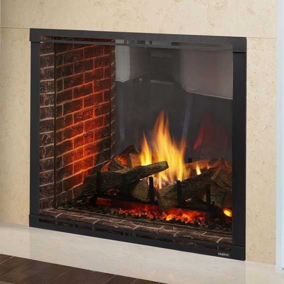 Majestic Marquis II 42" See Through Gas Fireplace - MARQ42STIN
