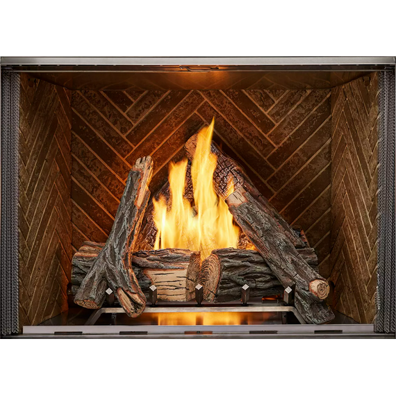 Outdoor Lifestyle Courtyard 36" Outdoor Gas Fireplace Installed