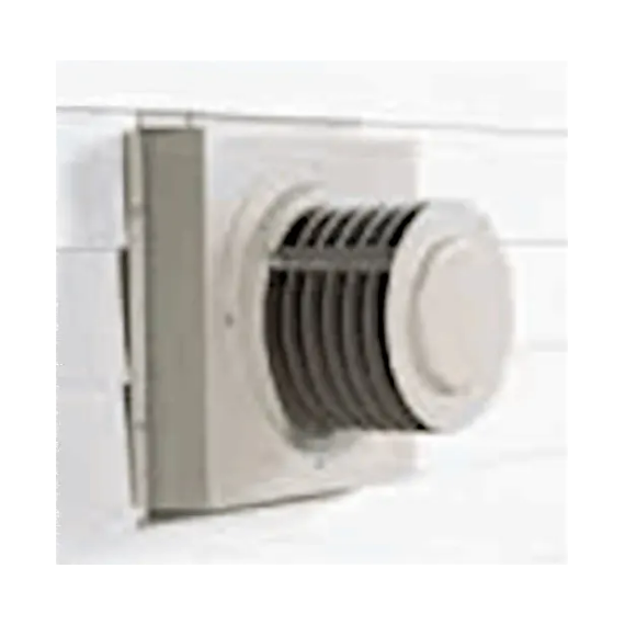 Empire Horizontal 4" x 6 5/8" Vent Kit With Small Beige Cap
