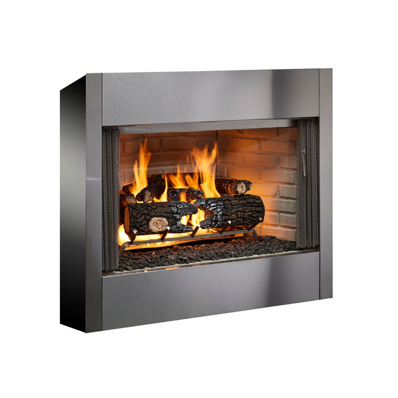 Villawood 36" Outdoor Wood Fireplace