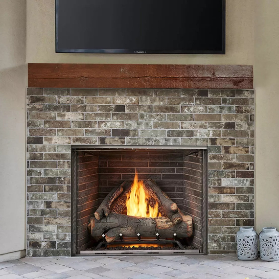 Outdoor Lifestyle Courtyard 36" Outdoor Gas Fireplace