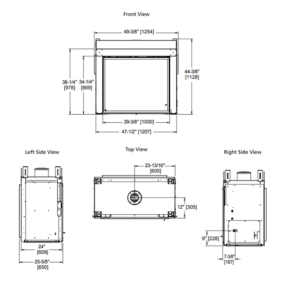 Majestic Fortress 36" Spec Sheet