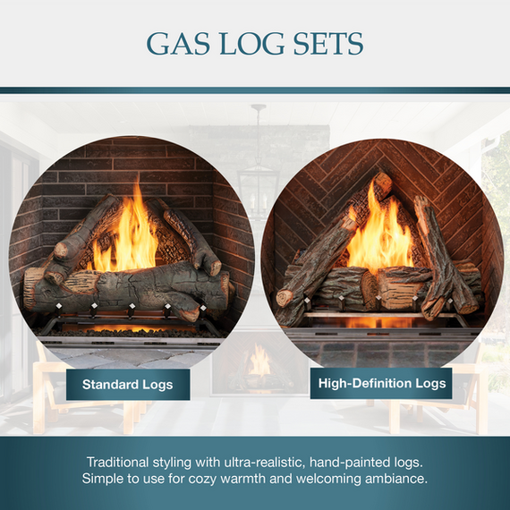 Majestic Courtyard Log Options