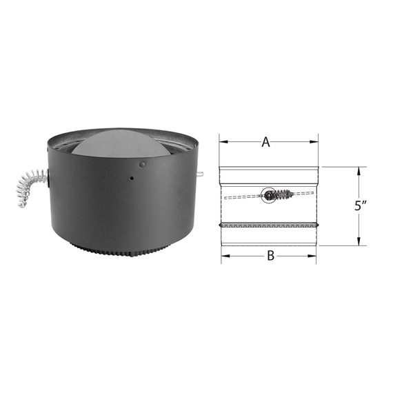DVL Adapter with Damper Size
