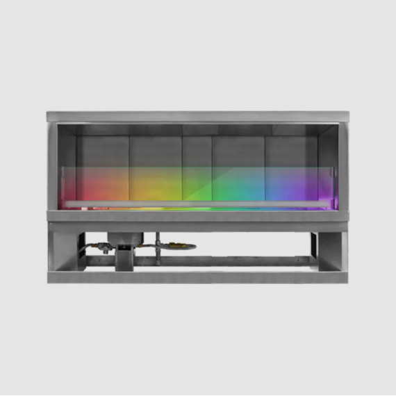 Firegear Outdoors LED Kalea Bay 60 Inches Linear Outdoor Fireplace | OFP-60LECO-PLED