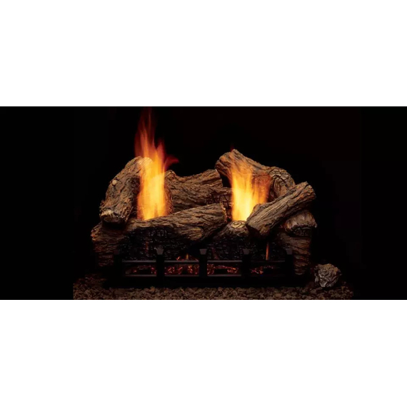 Monessen Highland Oak Refractory 18" Ventless Gas Log Set
